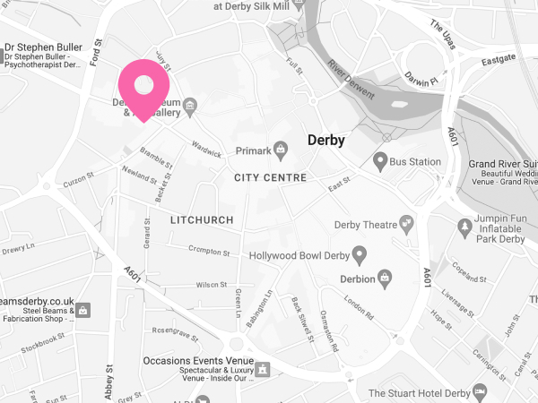 Derby Map Image